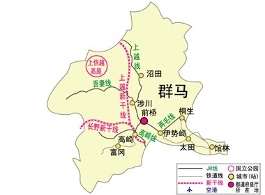  p> b>群马县(gunma prefecture) /b>位于 a href="#" data-lemmaid="