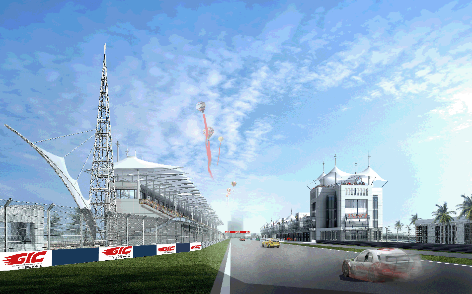  p>广东国际赛车场(guangdong international circuit,gic) 由 a