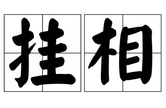 挂相（词语）_百度百科
