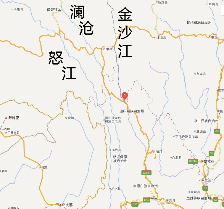  p>三江并流,是指 a target="_blank" href="/item/金沙江/461344"