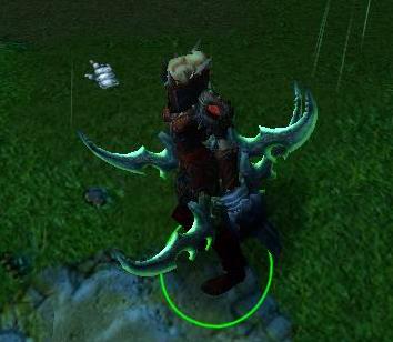 俗称蛋刀,是暴雪娱乐制作的魔兽系列游戏中著名英雄恶魔猎手伊利丹