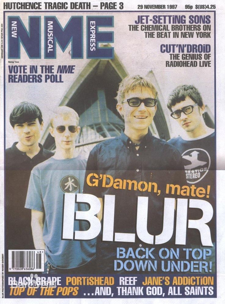 是英国著名摇滚乐队blur(污点乐队)在1999年3月15日发行的专辑《13》