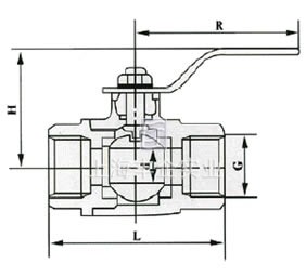 q11f内螺纹铜球阀