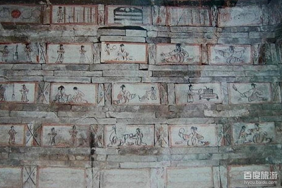 新城魏晋墓壁画