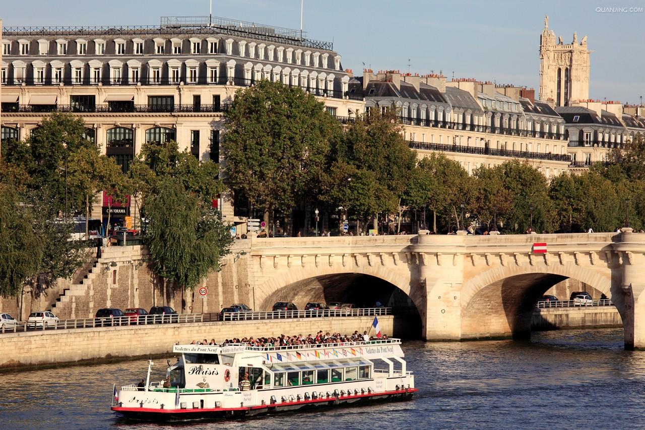  p>塞纳河(seine river),是法国北部大河,全长776.