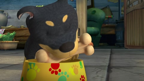 是一条狗,在国产动画片《 a target="_blank" href="/item/熊出没之