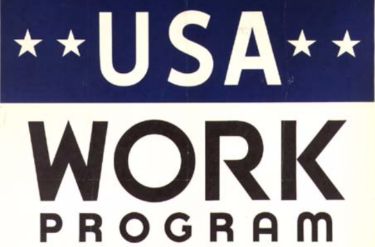  p>在美国的每一个社区,几乎都有公共事业振兴署资助建起的公园,桥梁