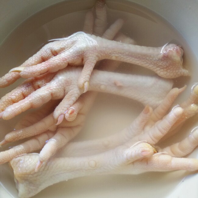 白煮鸡爪