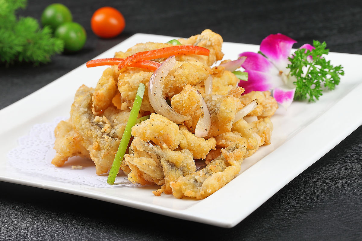 脆炸椒盐龙头鱼