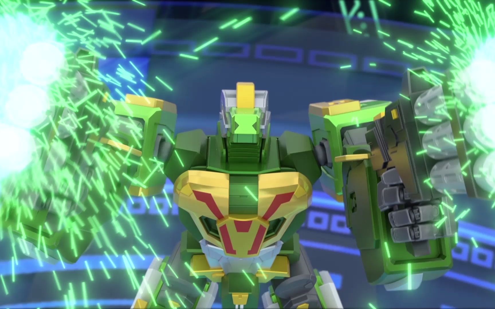 心奇爆龙战车6魔方变形