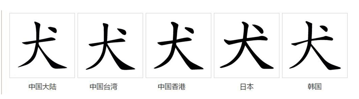 犬（汉语文字）_百度百科