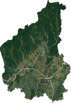 沙市镇地图