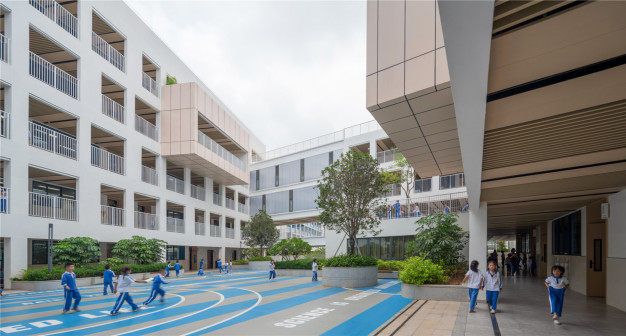 北侧庭院和连廊