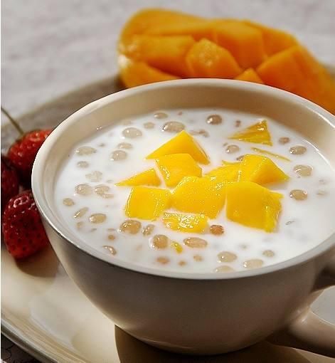 芒果牛奶西米露