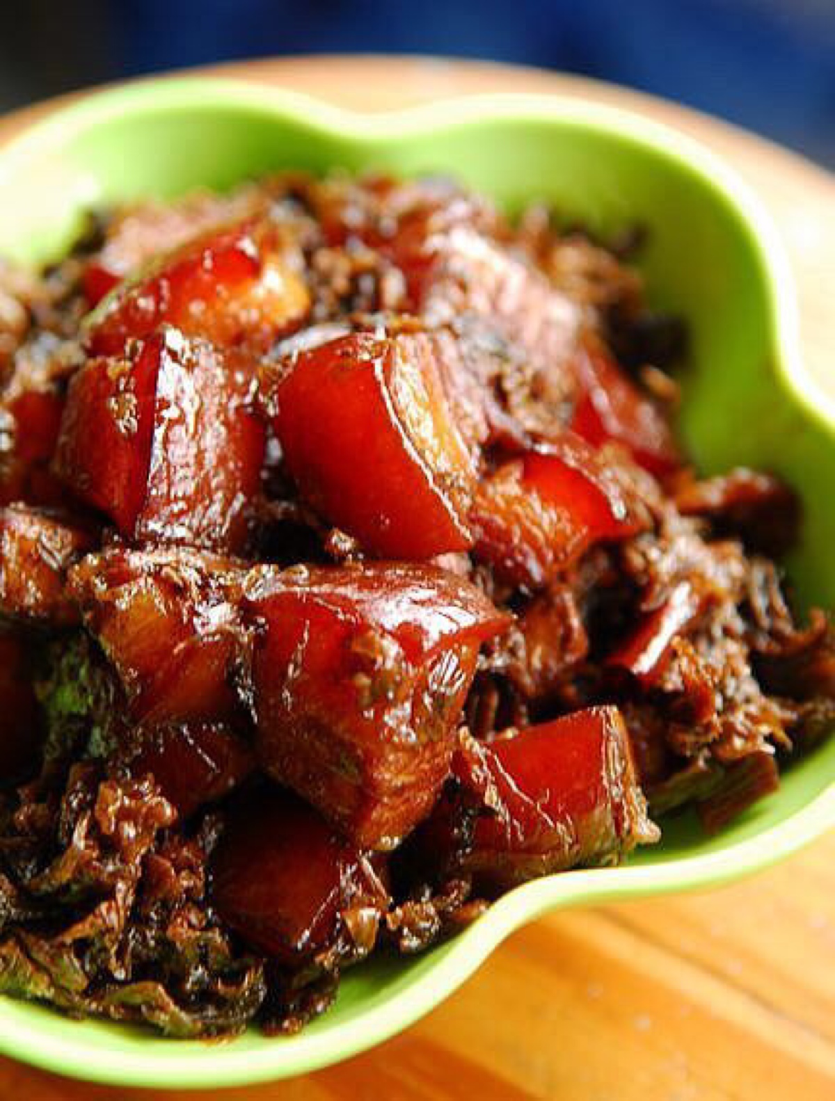 五花肉烧梅干菜