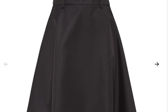 尼龙华达呢半身裙