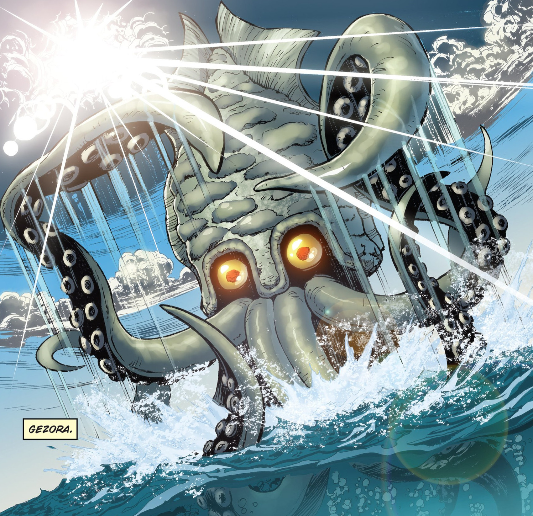《哥斯拉:地球统治者》是idw创作的科幻魔幻类漫画,登场怪兽主要有
