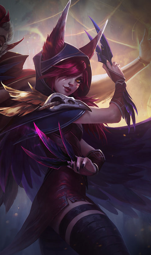 霞,是moba手机游戏《 a target="_blank" href="/item/英雄联盟手游