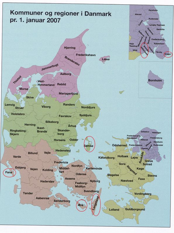 丹麦行政区划