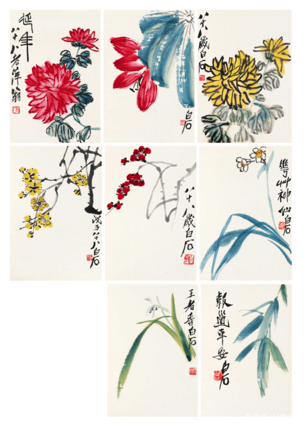 近代 斉白石 花鳥図 庶民派の元・木工職人さん #中国 #花鳥風月
