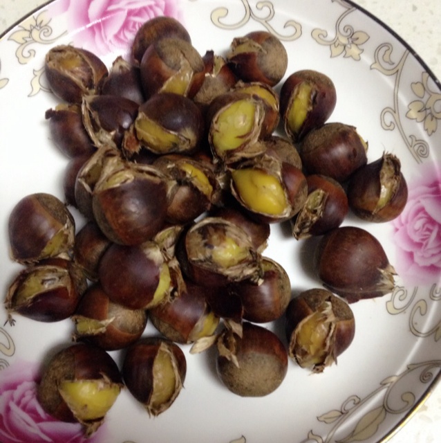 高压锅烤栗子