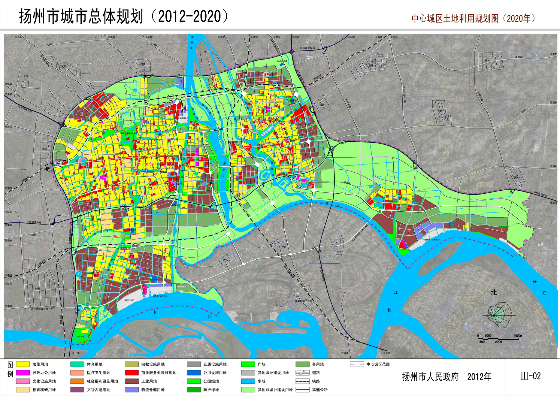  p>扬州市规划展示馆总面积约4300平方米,按照功能特点,大致分为四个