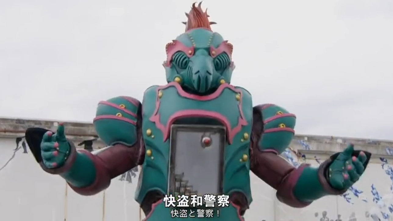  p>《快盗战队鲁邦连者vs警察战队巡逻连者》是日本东映公司在2018年