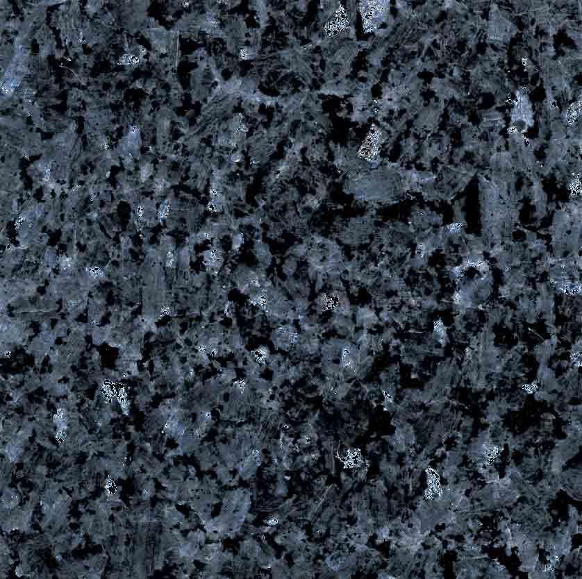  p>蓝珍珠,进口花岗岩,产地:挪威,蓝片纹.