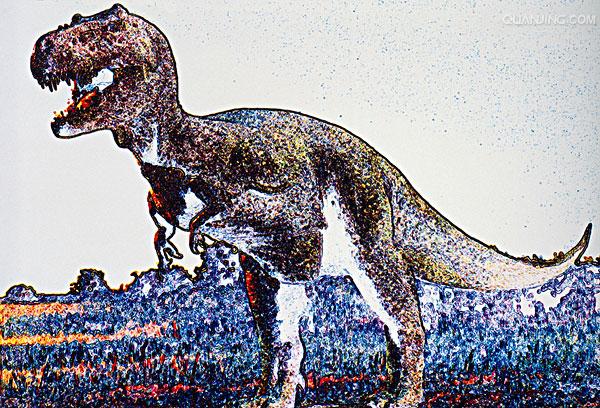  p>霸王龙即雷克斯暴龙(tyrannosaurus rex),生存于白垩纪末期的