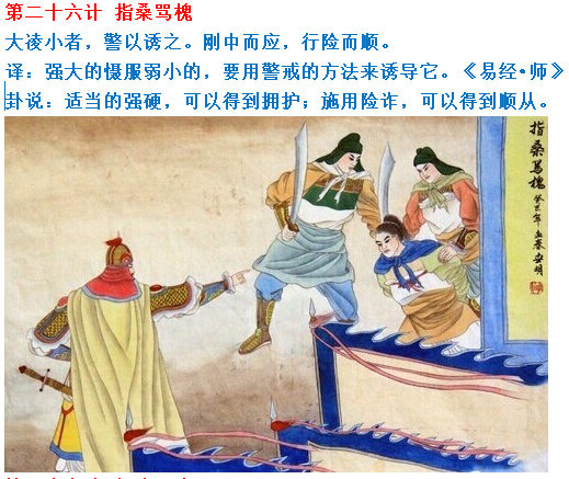 三十六计·指桑骂槐