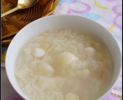 百合杏仁粥