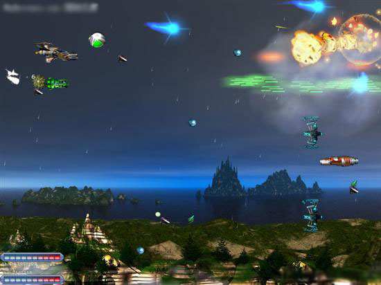  p>"droneswarm"是一款画面风格清新的免费横版飞行射击游戏,游戏支持