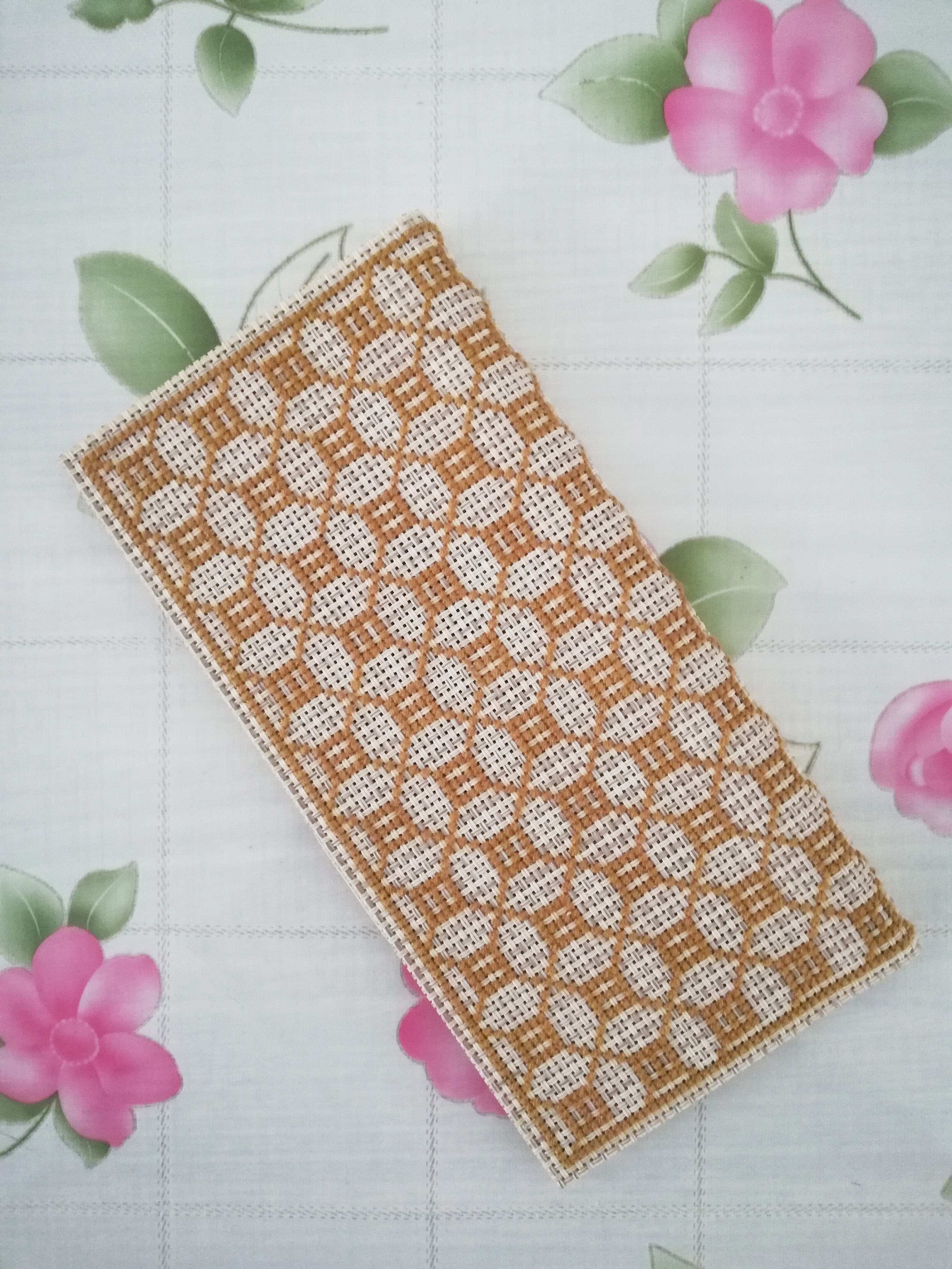 金骥十字绣钱包