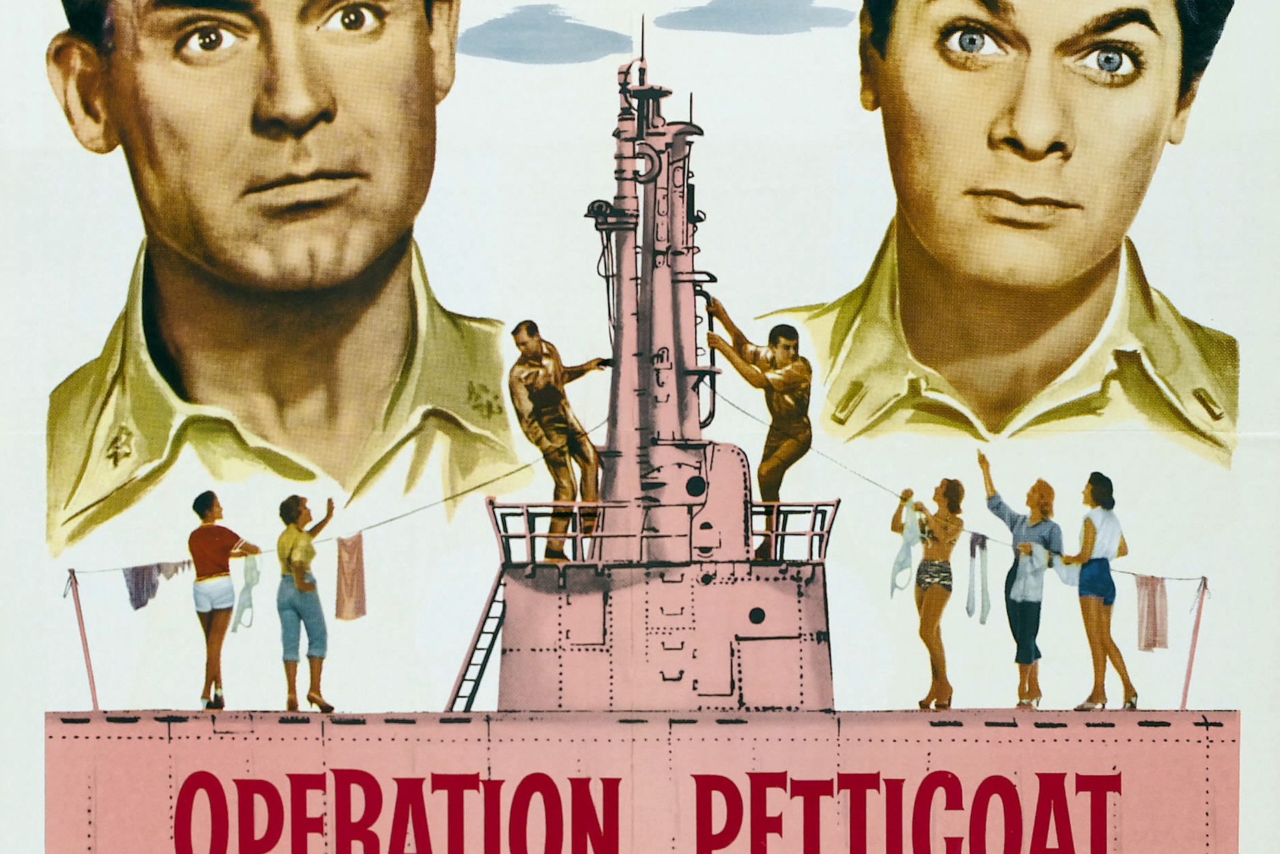 粉红色潜艇operationpetticoat(1959)