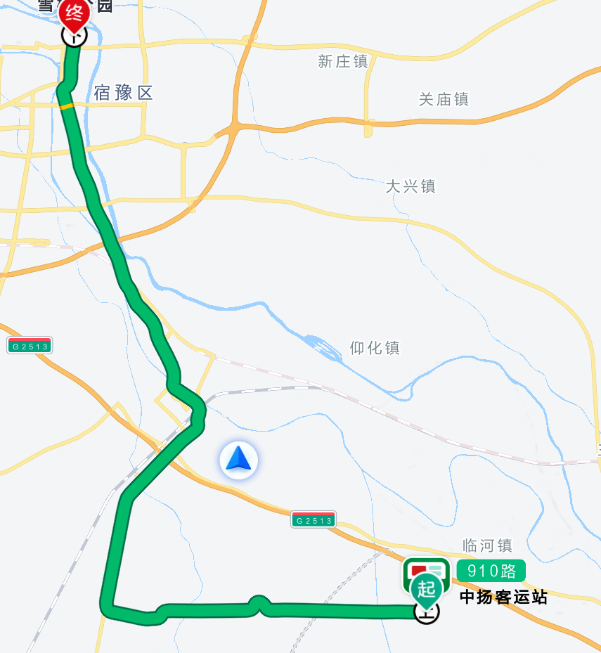 宿迁公交910路