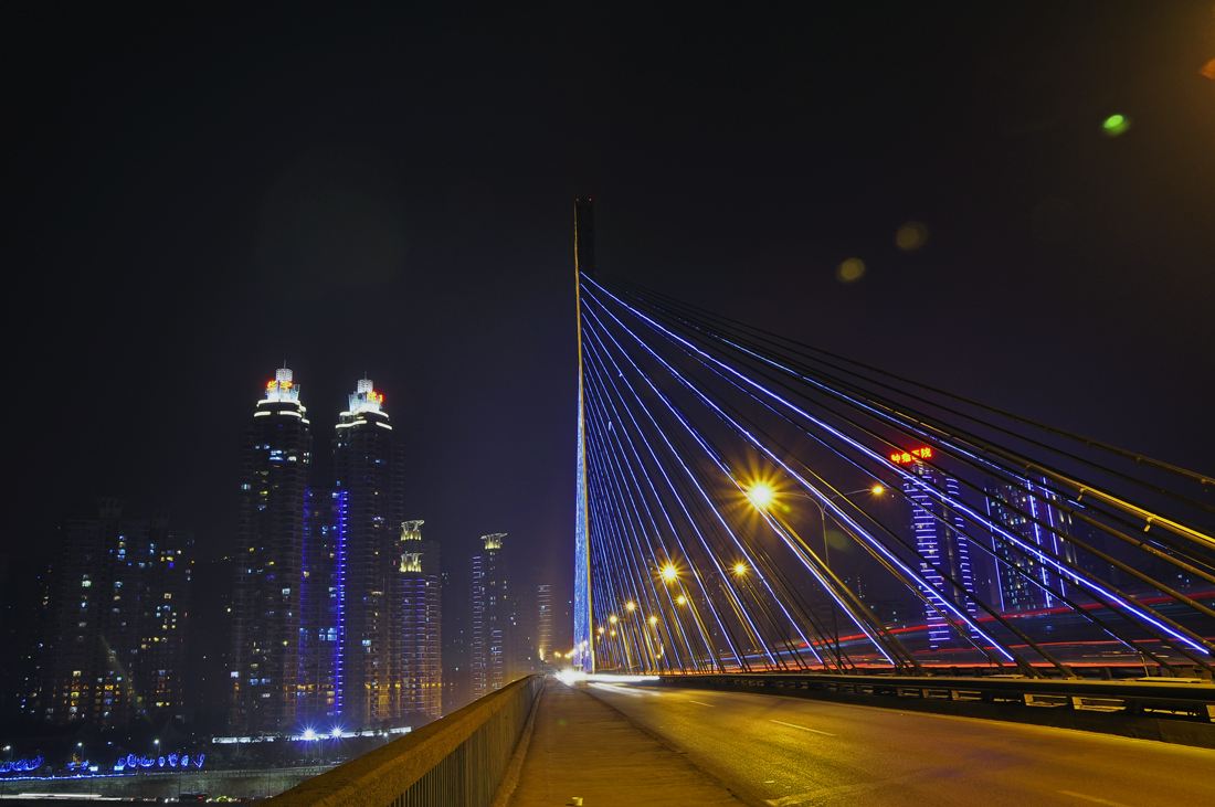 嘉陵江石门大桥