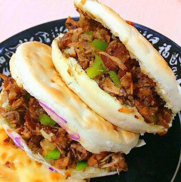 红烧肉夹馍
