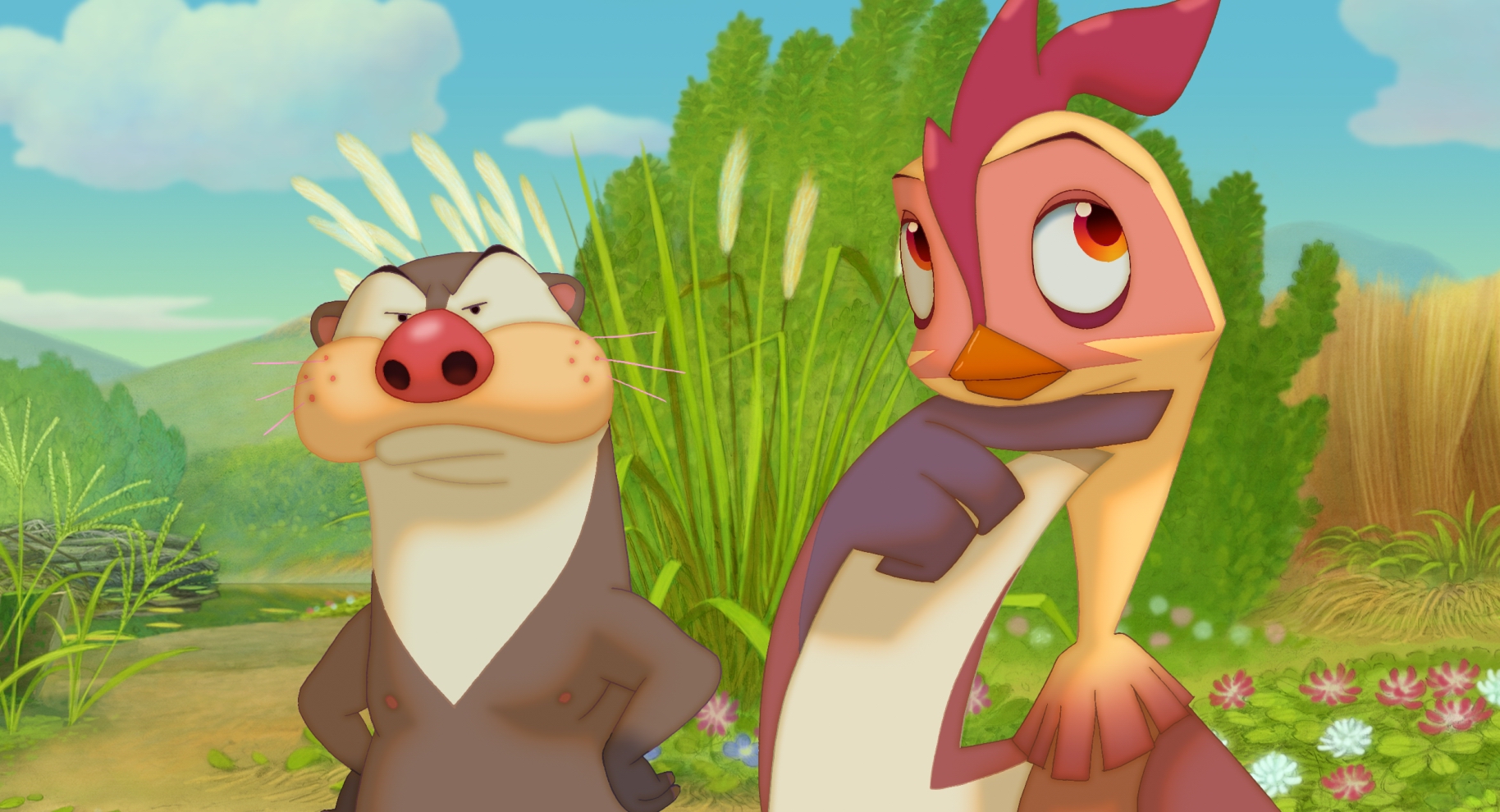 " data-lemmaid="5737584">走出院子的母鸡 /a>》改编的韩国动画电影