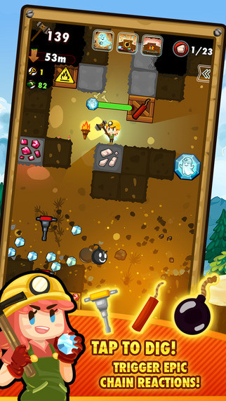  p>《趣味挖矿2》是一款休闲的挖矿游戏,作为经典的挖矿玩法,操作依然