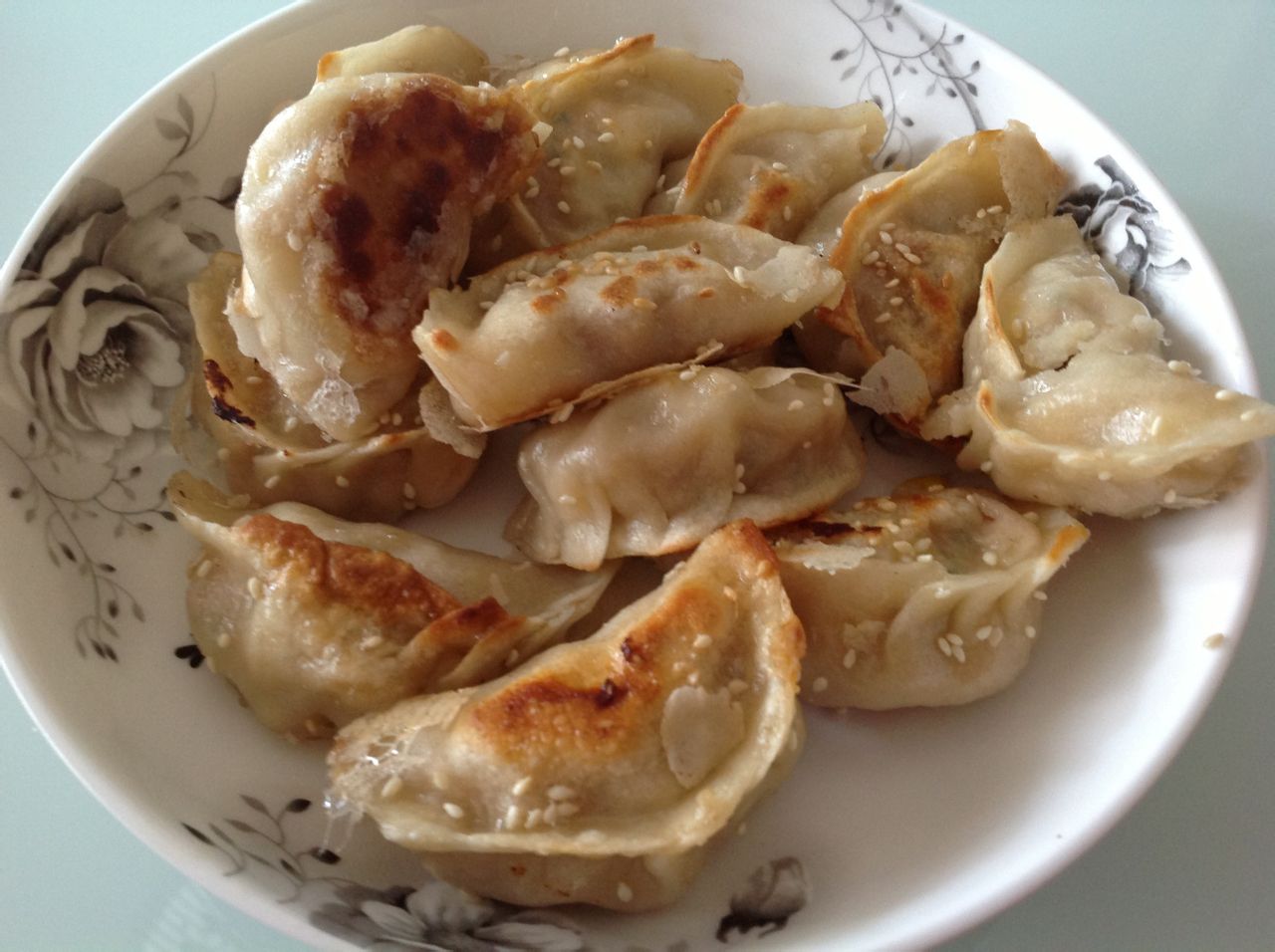 生煎玉米粒猪肉饺