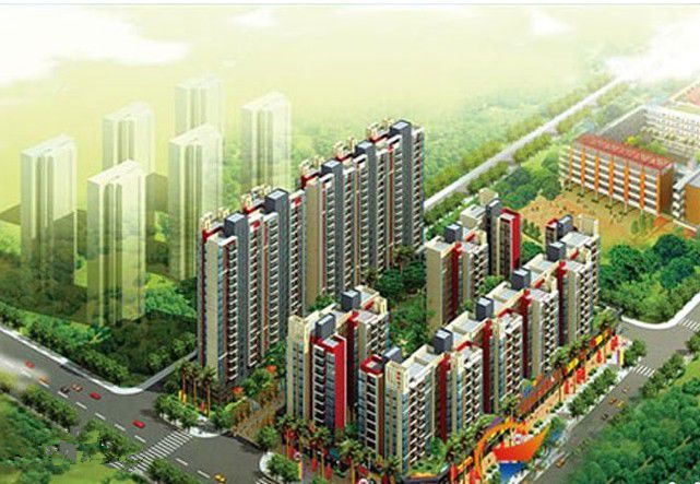 漳州市区惠民花园由45幢廉租房