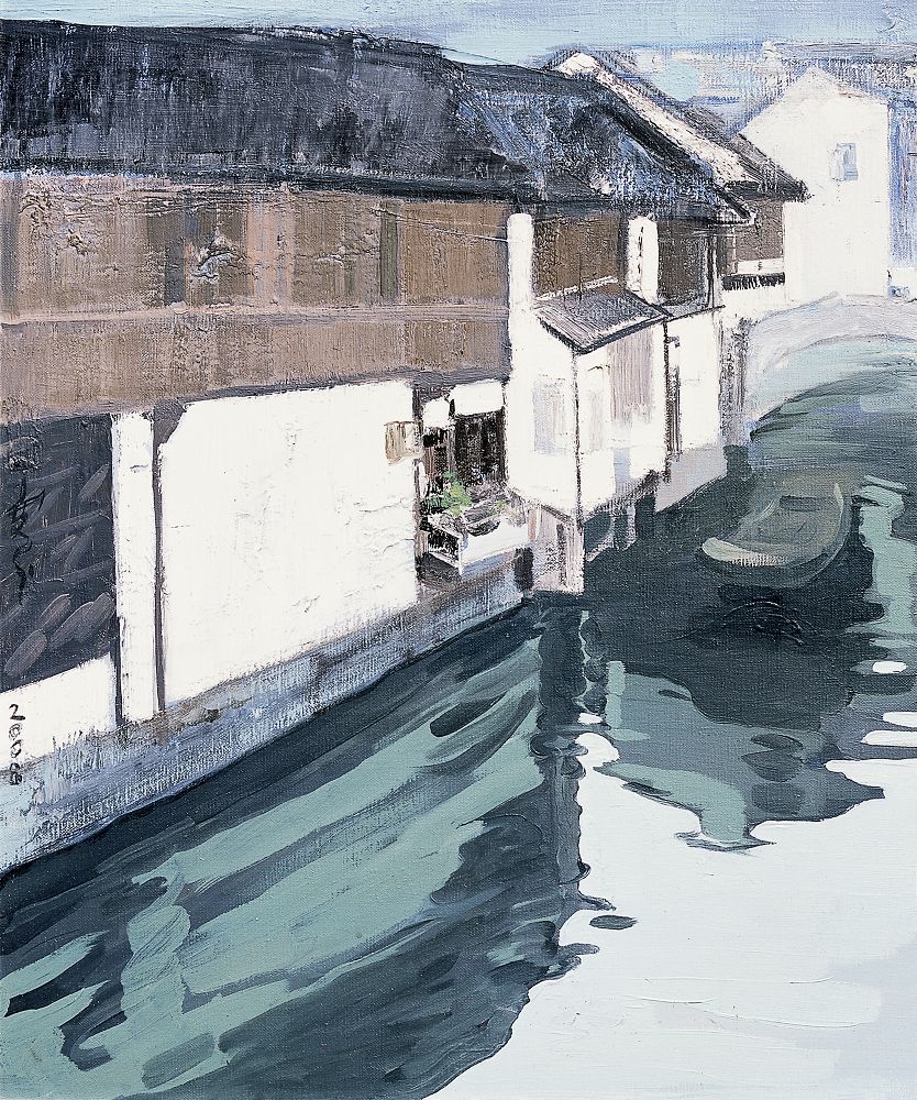 刘曼文,哈尔滨人,毕业于鲁迅美术学院油画系,中国美协会员,现就职