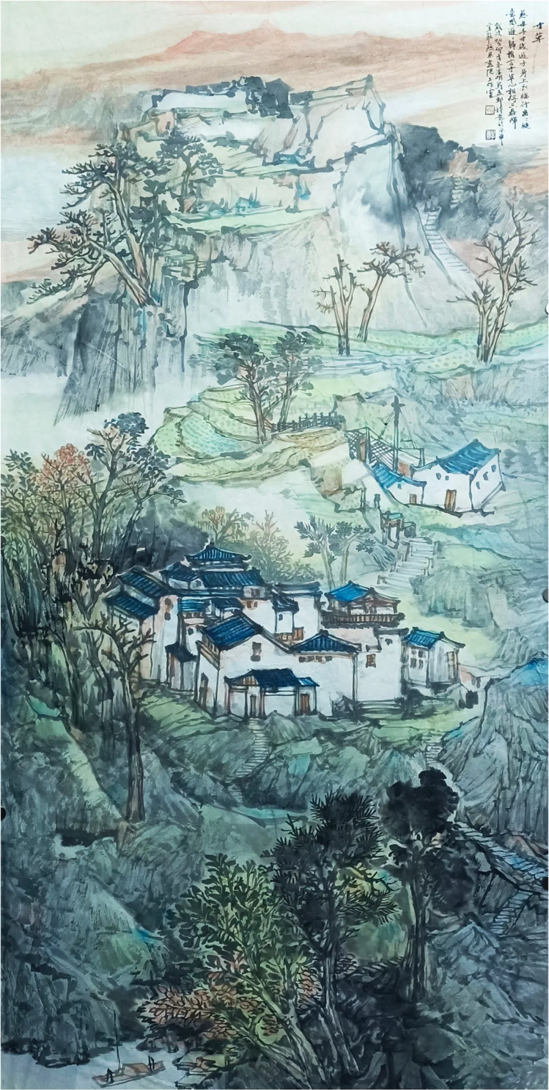 李明,画家,字牧雨