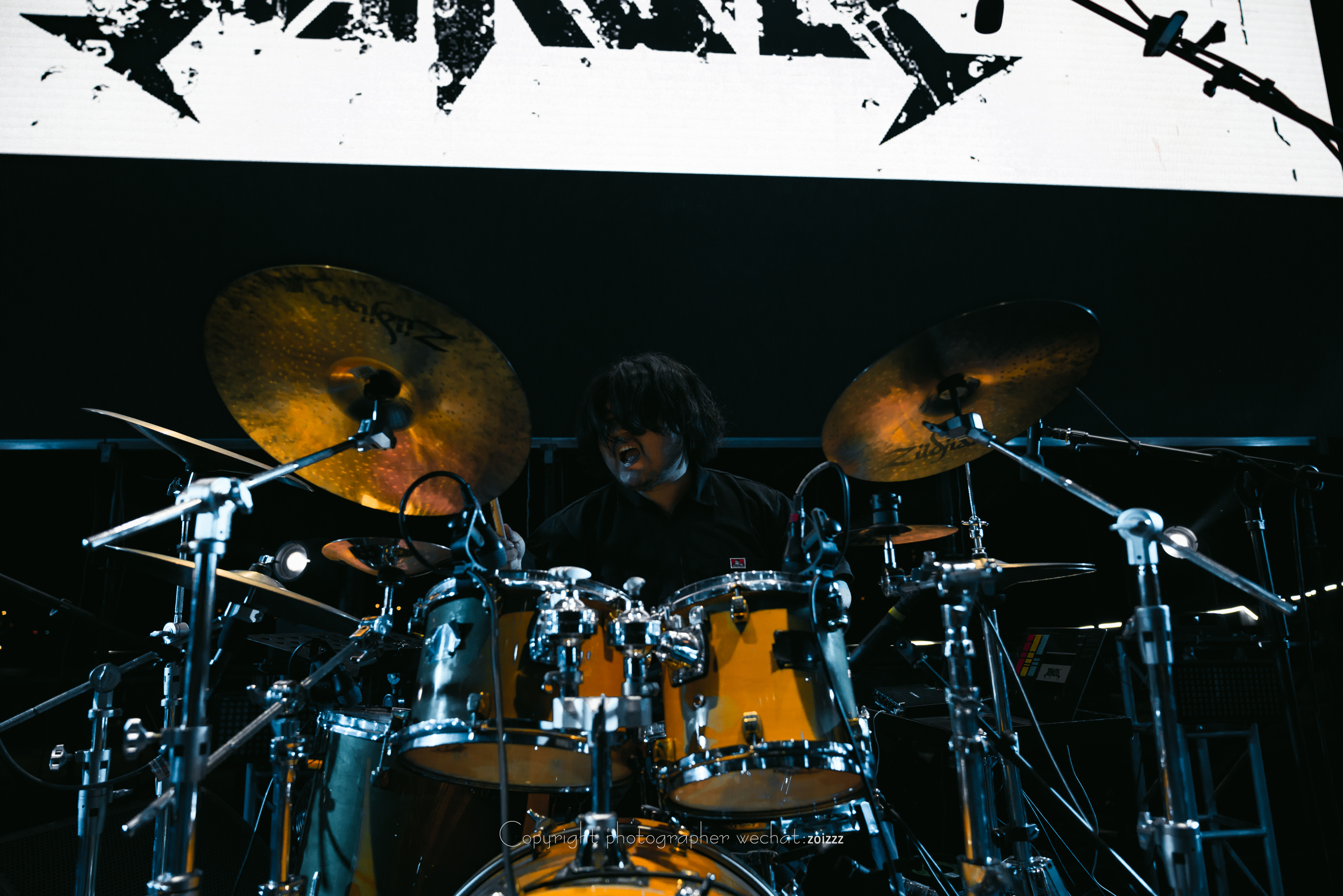 王石展,男,爵士鼓