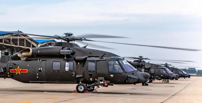 武直20武装直升机