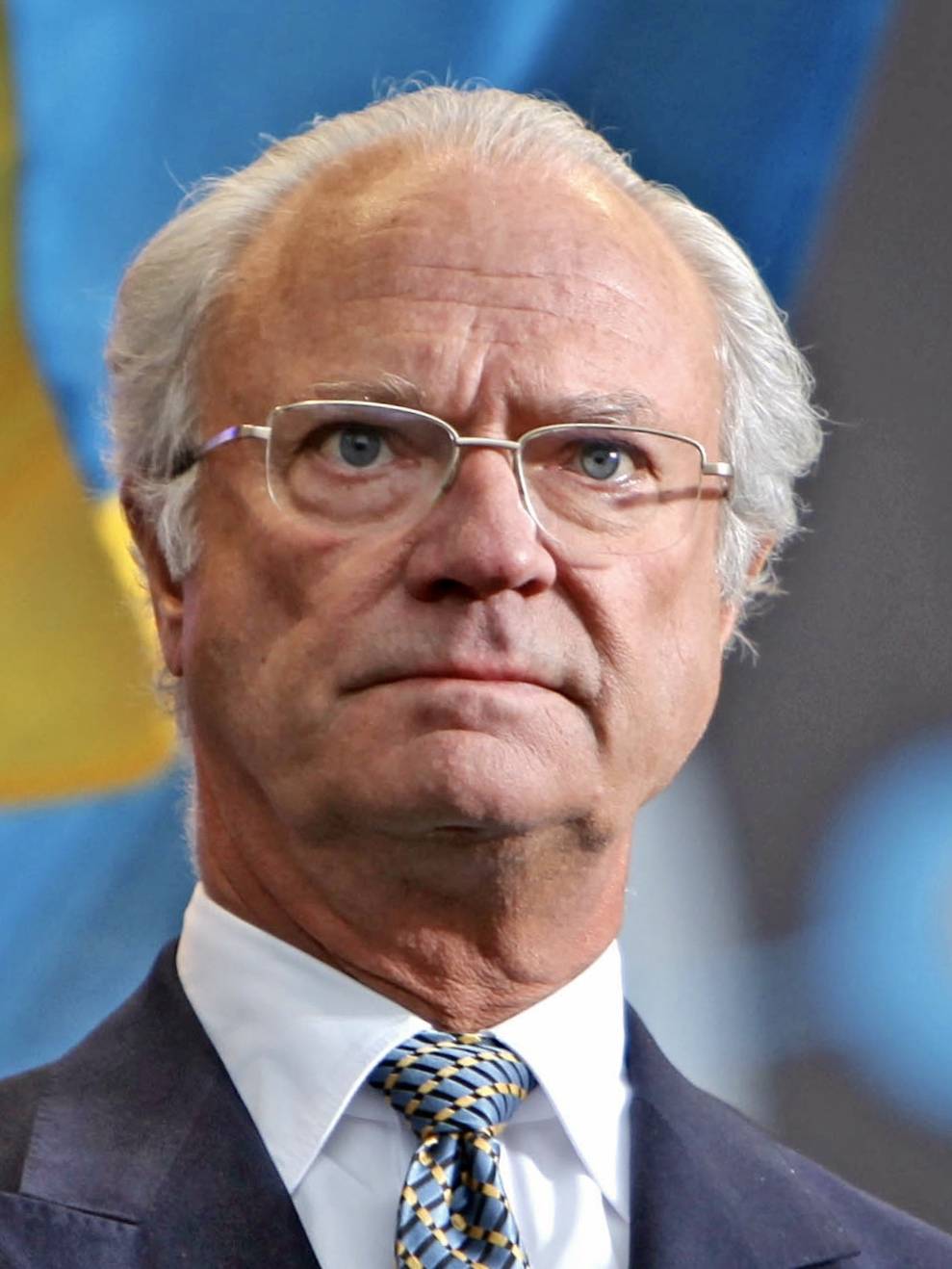  p>卡尔十六世·古斯塔夫(瑞典语:carl xvi gustaf,全名卡尔