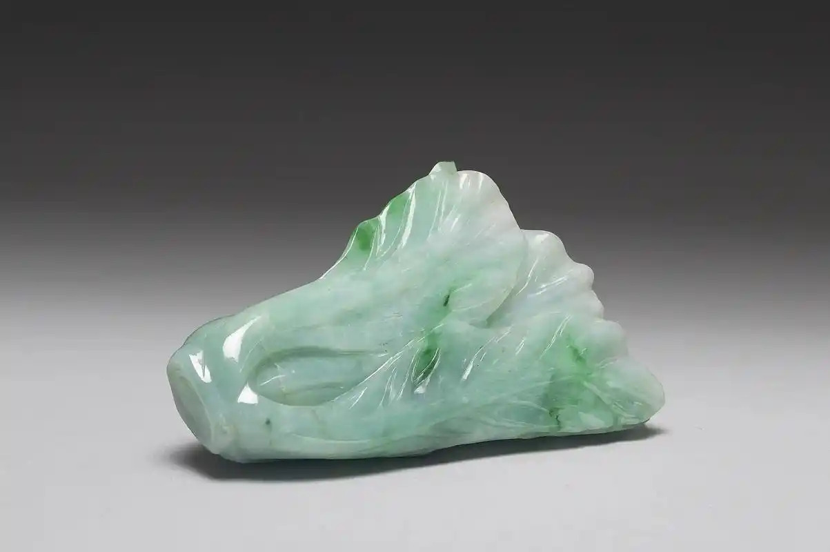 翠玉白菜（清代文物）_百度百科