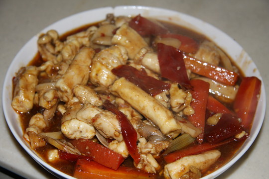 川味红烧牛脊髓