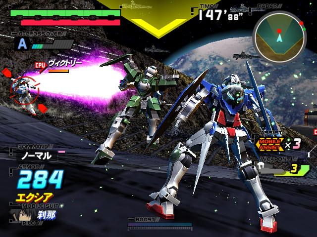 psp平台上的高达游戏很多,但这款可谓当中的佼佼者,同时支持多人对战