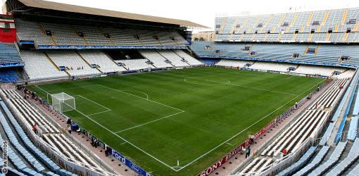  p>梅斯塔利亚球场(estadio de mestalla),官方名称为(mestalla, camp